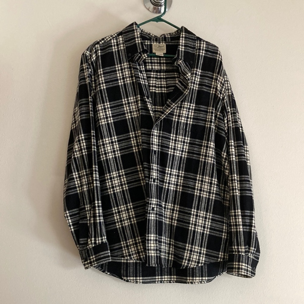 LL BEAN FLANNEL